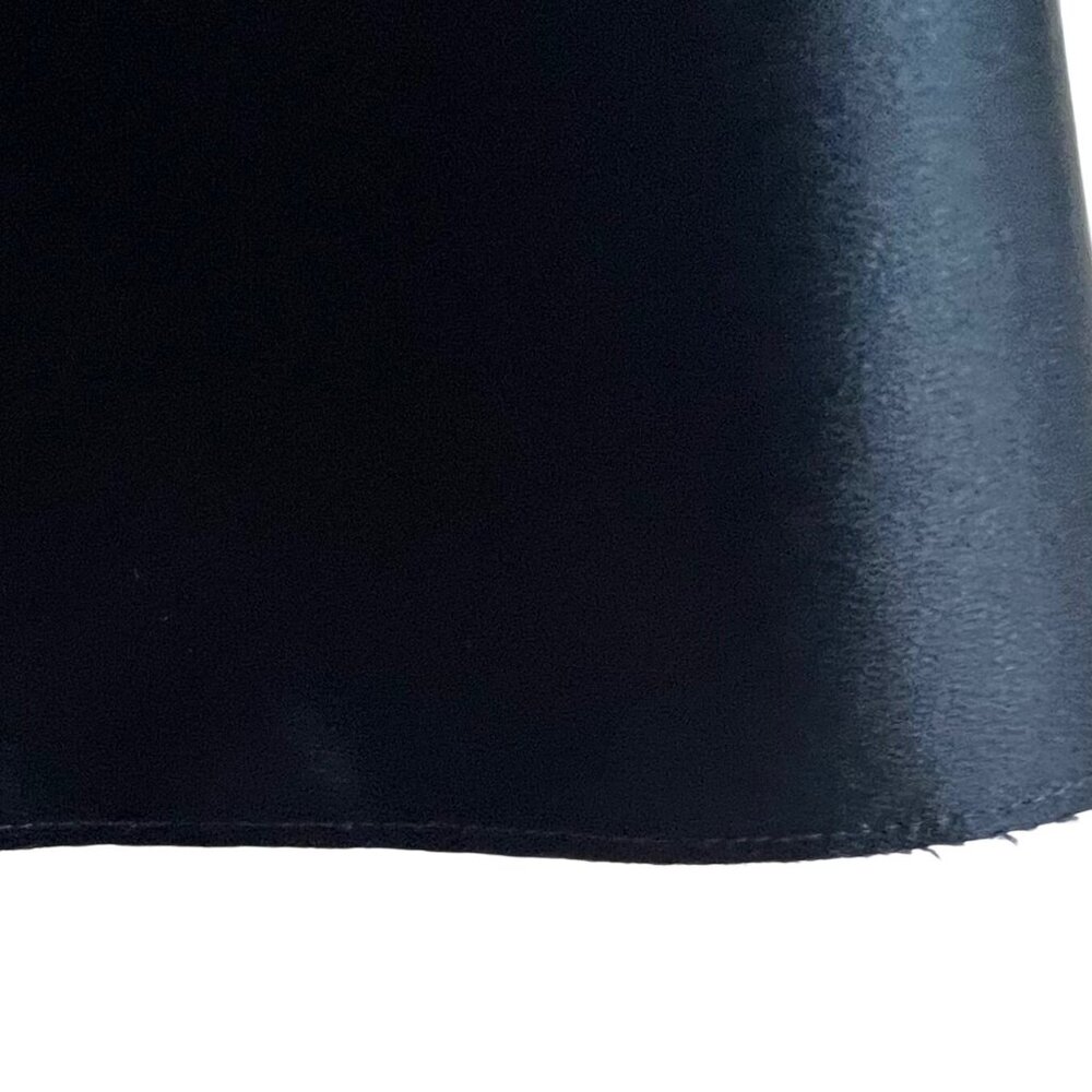 3.1 Phillip Lim Black Asymmetrical Drape Satin Mini Dress Size 6 Quiet Luxury - Picture 9 of 12